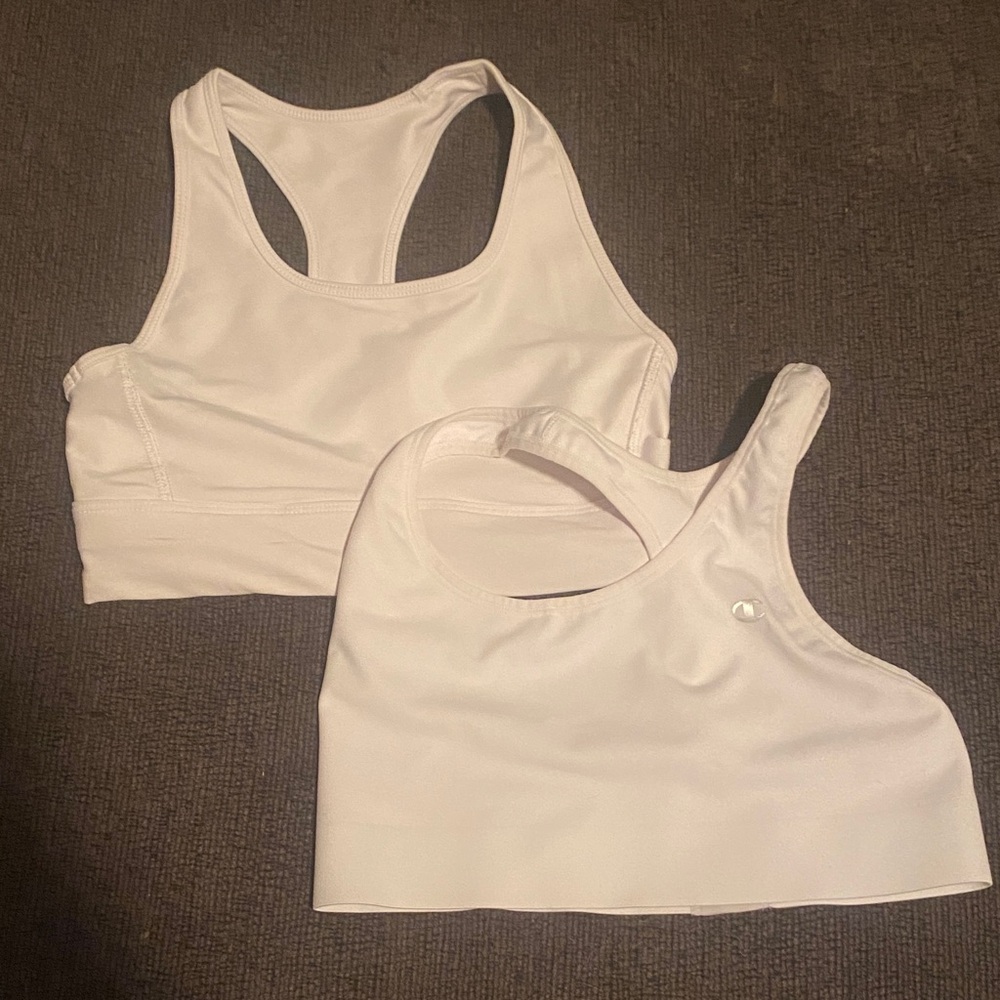 White Sports Bra Set size Small
